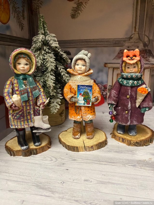 Ватные игрушки - мои любимые образы «Дети СССР»