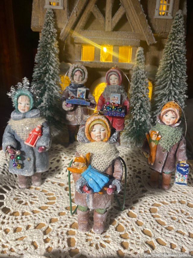 Ватные игрушки - мои любимые образы «Дети СССР» (фото 4)