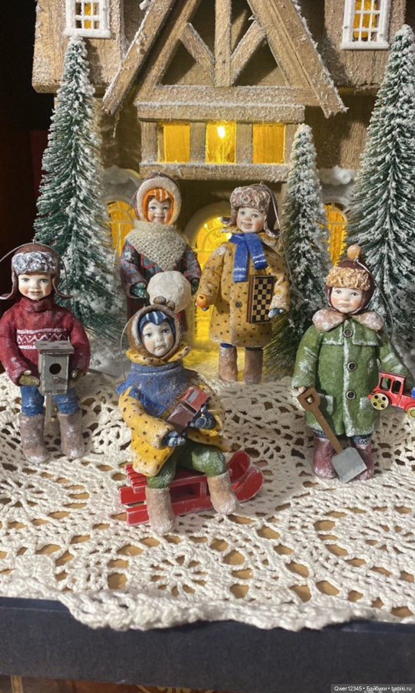 Ватные игрушки - мои любимые образы «Дети СССР» (фото 3)