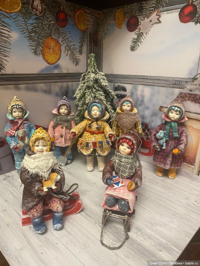 Ватные игрушки - мои любимые образы «Дети СССР»