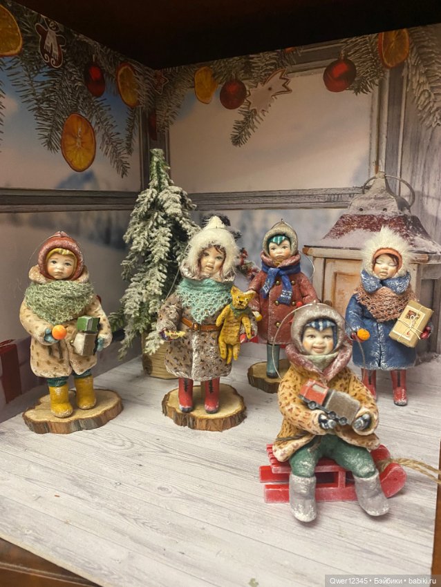 Ватные игрушки - мои любимые образы «Дети СССР»