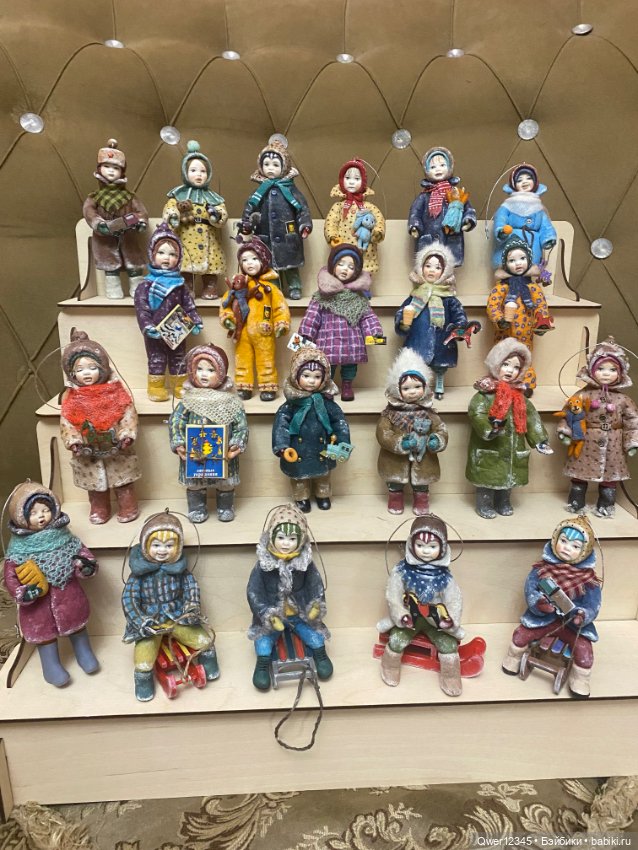 Ватные игрушки - мои любимые образы «Дети СССР»