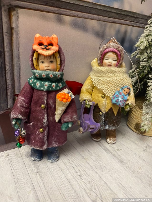 Ватные игрушки - мои любимые образы «Дети СССР»