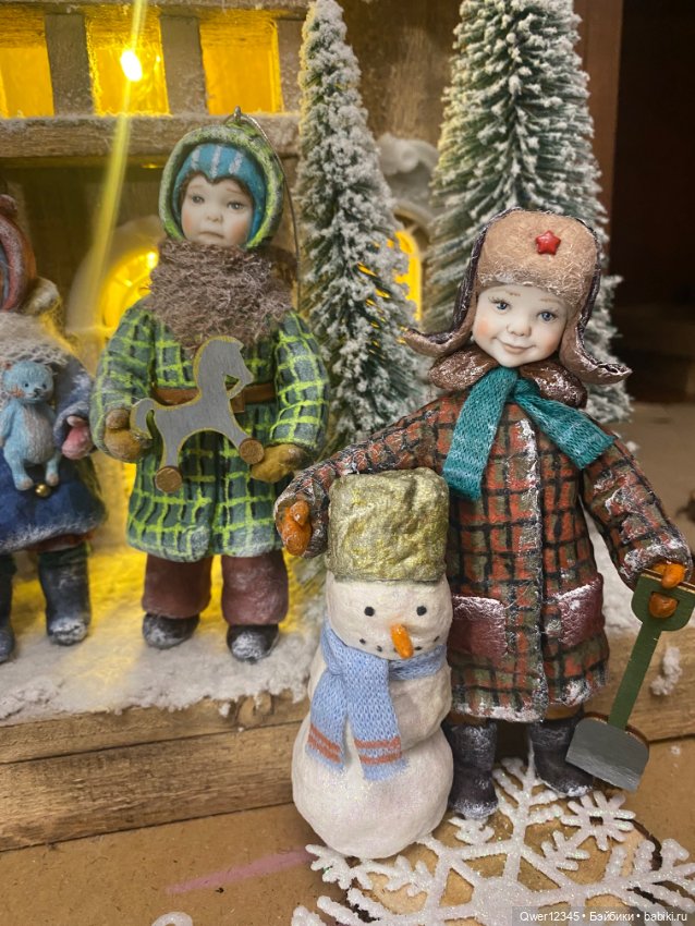 Ватные игрушки - мои любимые образы «Дети СССР» (фото 10)