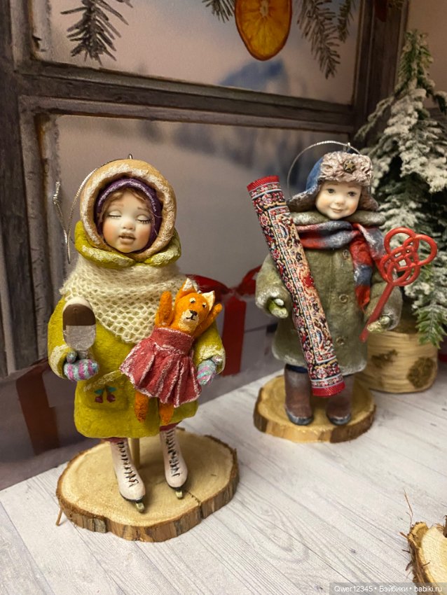 Ватные игрушки - мои любимые образы «Дети СССР»