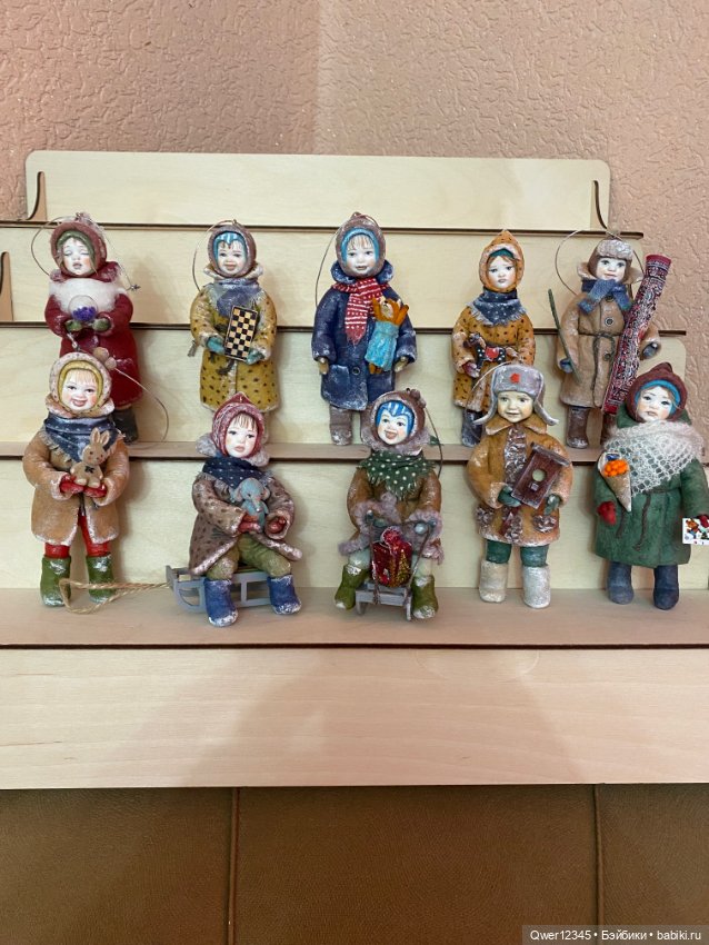 Ватные игрушки - мои любимые образы «Дети СССР»