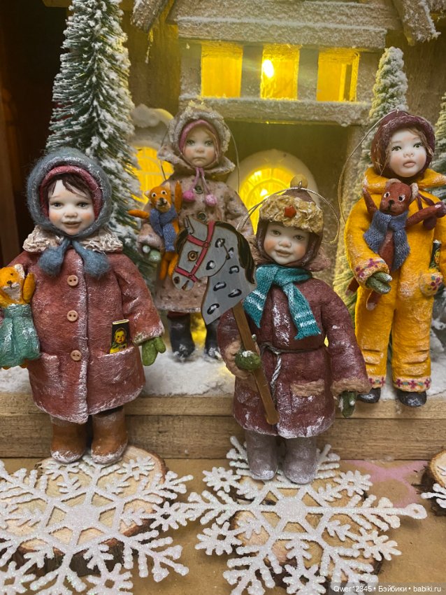 Ватные игрушки - мои любимые образы «Дети СССР»