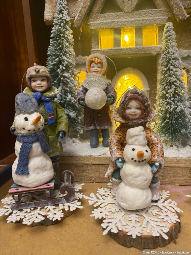 Ватные игрушки - мои любимые образы «Дети СССР» (фото 2)