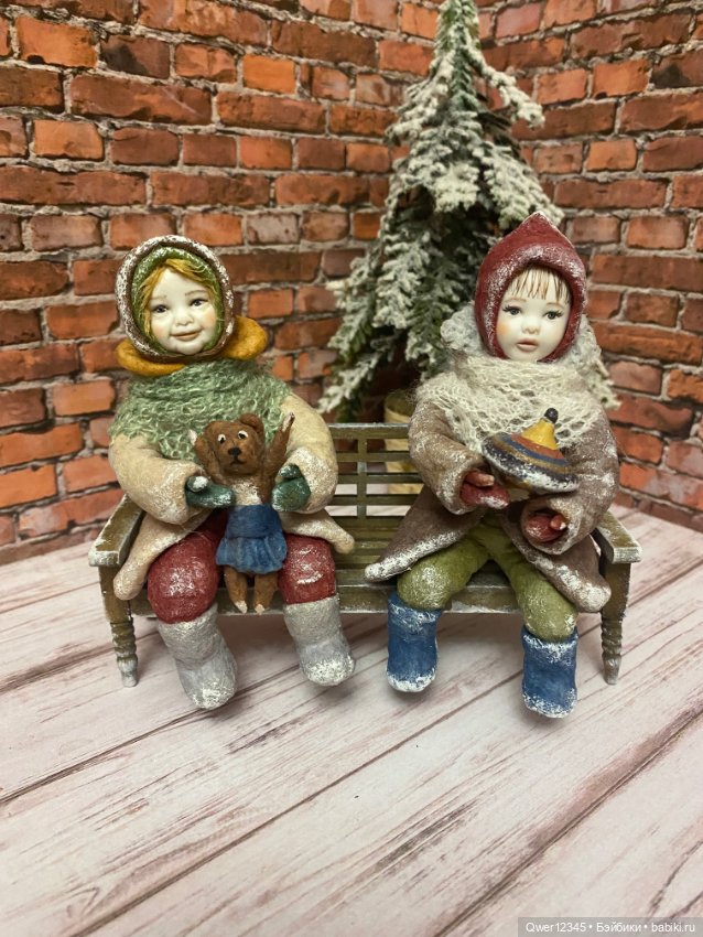 Ватные игрушки - мои любимые образы «Дети СССР» (фото 8)