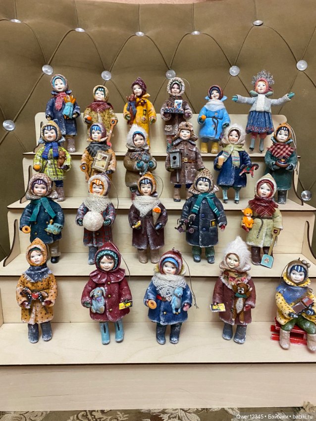 Ватные игрушки - мои любимые образы «Дети СССР»