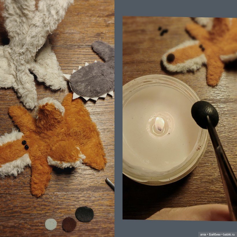 Маски-шапочки для мишки с выкройкой, МК от Татьяны Савеловой (фото 7)