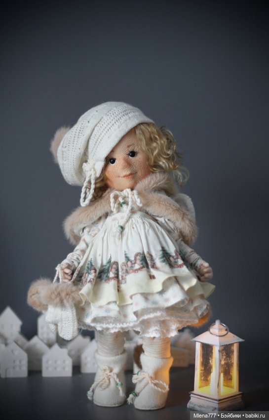 Ангел снежный — Авторские шарнирные куклы своими руками: лепка (фото 10)