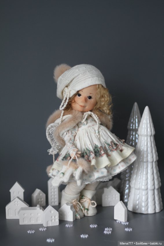 Ангел снежный — Авторские шарнирные куклы своими руками: лепка (фото 3)