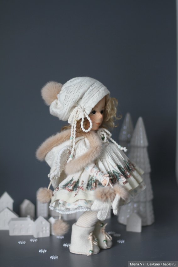 Ангел снежный — Авторские шарнирные куклы своими руками: лепка (фото 6)