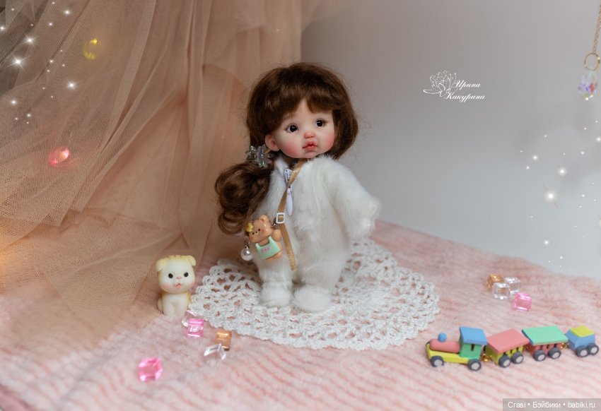 Новая малышечка готова — Лепка авторских кукол: полимерная глина (фото 5)