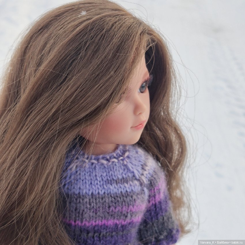 Мечты о снеге — Испанские куклы (разное): Vestida de Azul (фото 3)