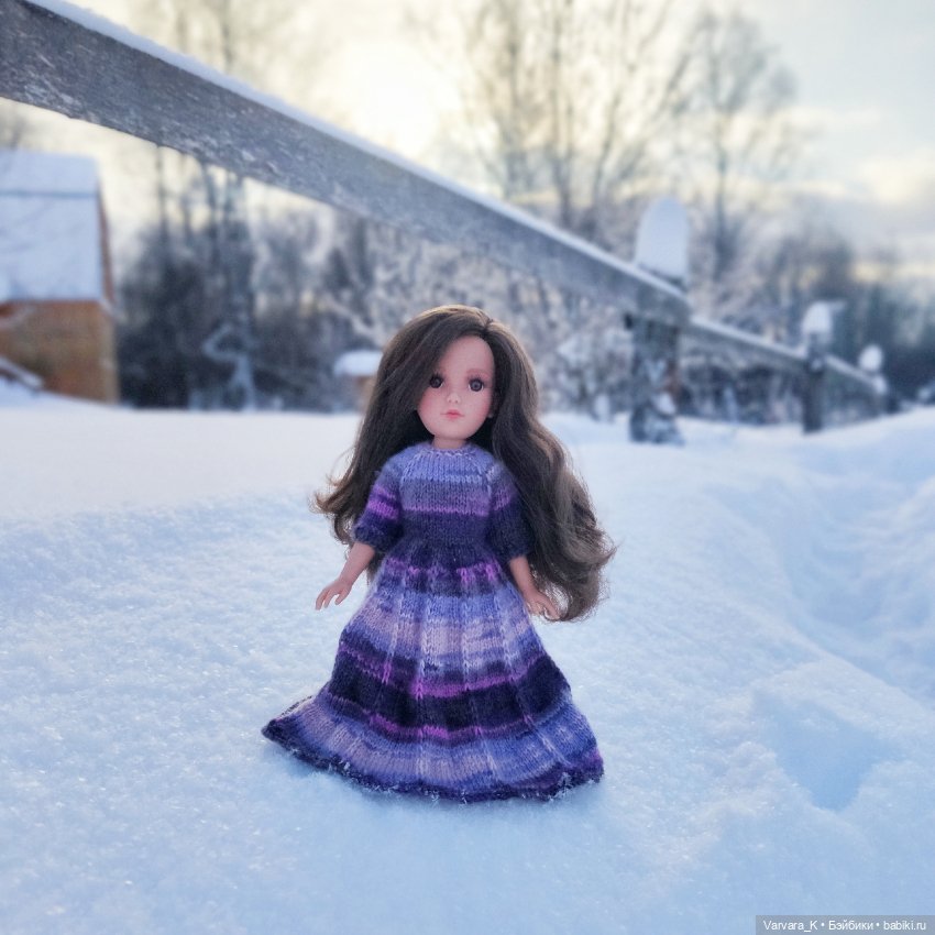 Мечты о снеге — Испанские куклы (разное): Vestida de Azul