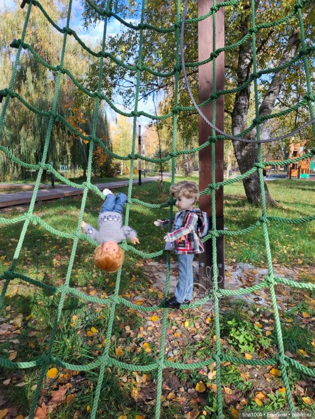 ИЗ ЖИЗНИ КУКОЛ Как запустить воздушного змея (фото 7)