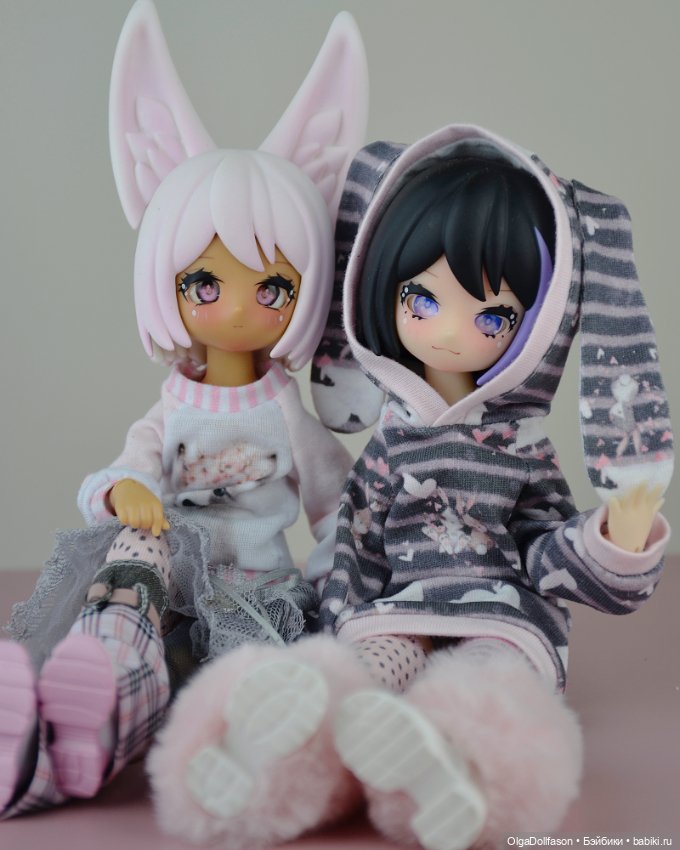 Зайцевое розовое - малышки в новых нарядах (фото 9)