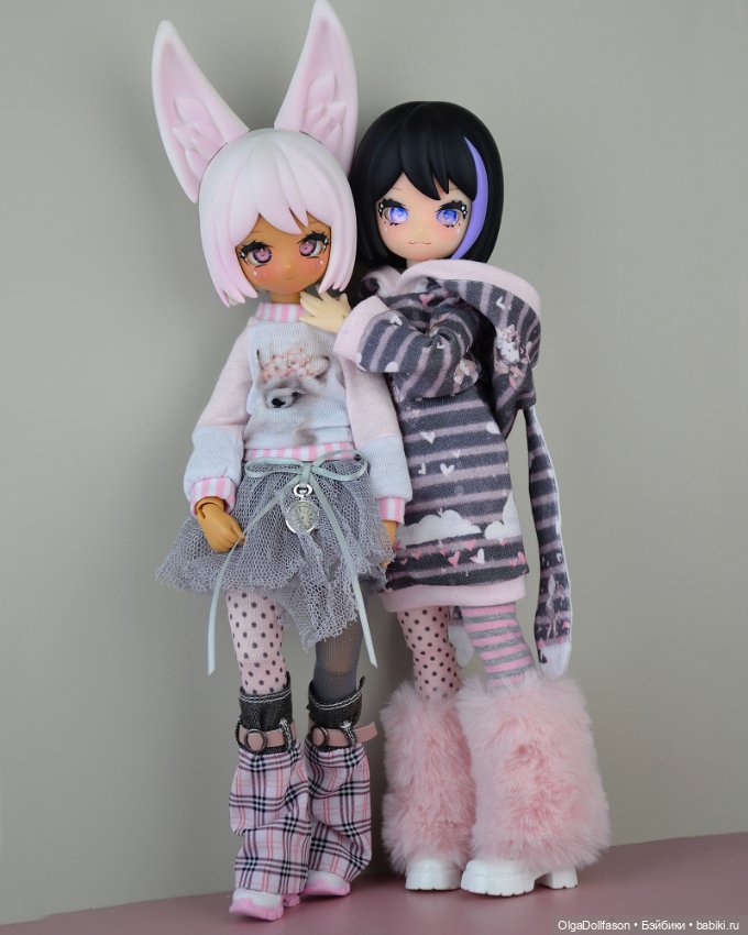 Зайцевое розовое - малышки в новых нарядах (фото 10)