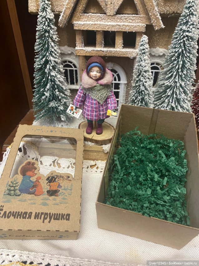 Мои Ватные игрушки - нашли свои волшебные Елочки (фото 10)