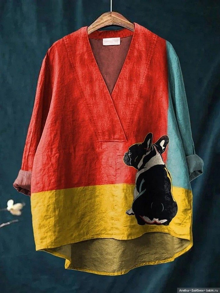 Рубашки с рисунком — Живопись и графика: творчество художников (фото 7)