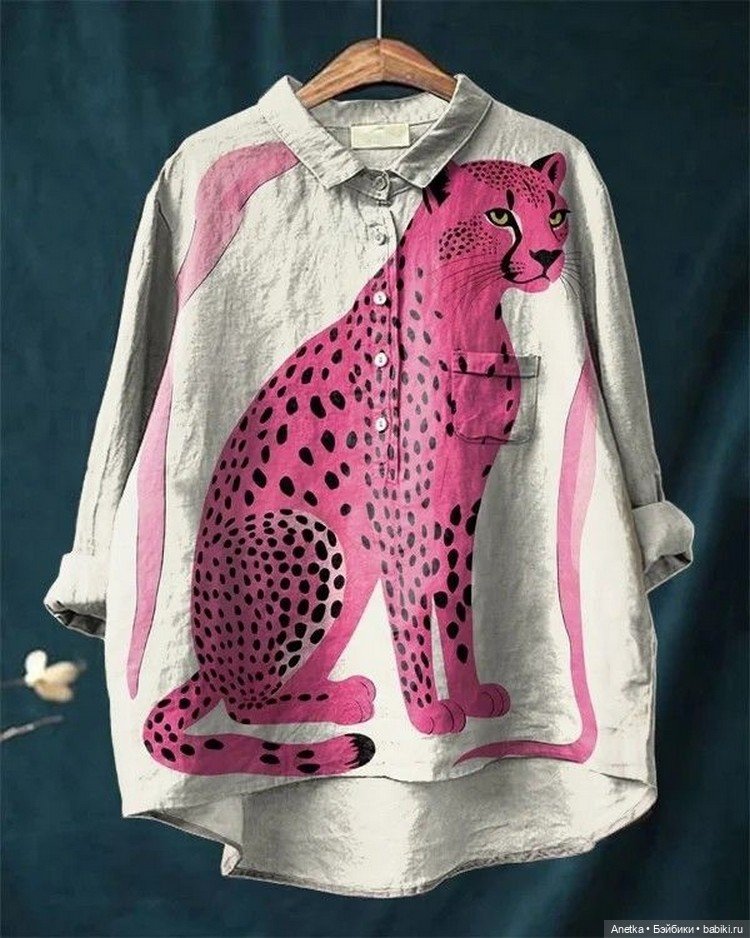 Рубашки с рисунком — Живопись и графика: творчество художников (фото 6)