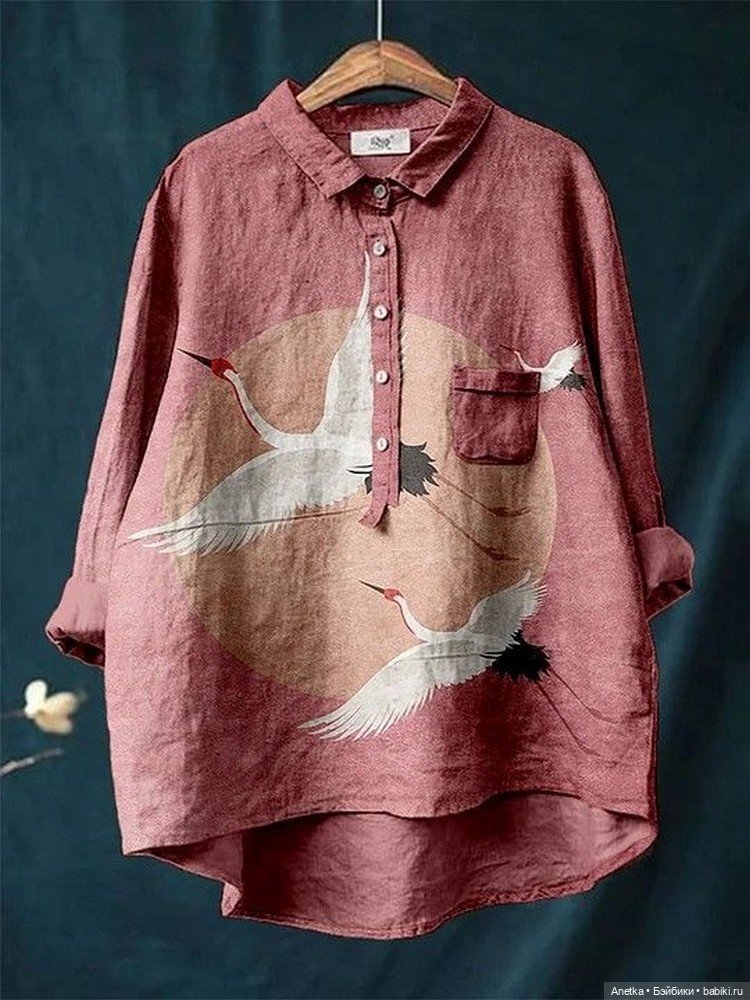 Рубашки с рисунком — Живопись и графика: творчество художников (фото 10)
