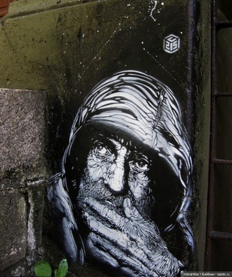 Трафаретный стрит-арт французского художника C215 (Christian Guémy) (фото 10)