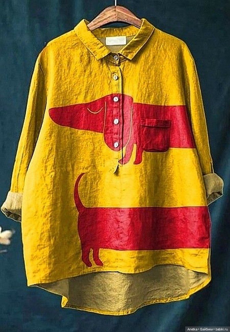 Рубашки с рисунком — Живопись и графика: творчество художников (фото 4)