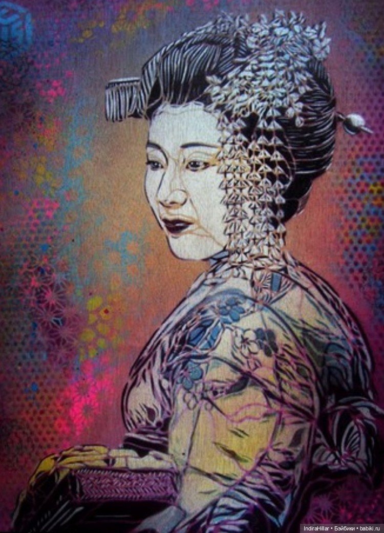 Трафаретный стрит-арт французского художника C215 (Christian Guémy)