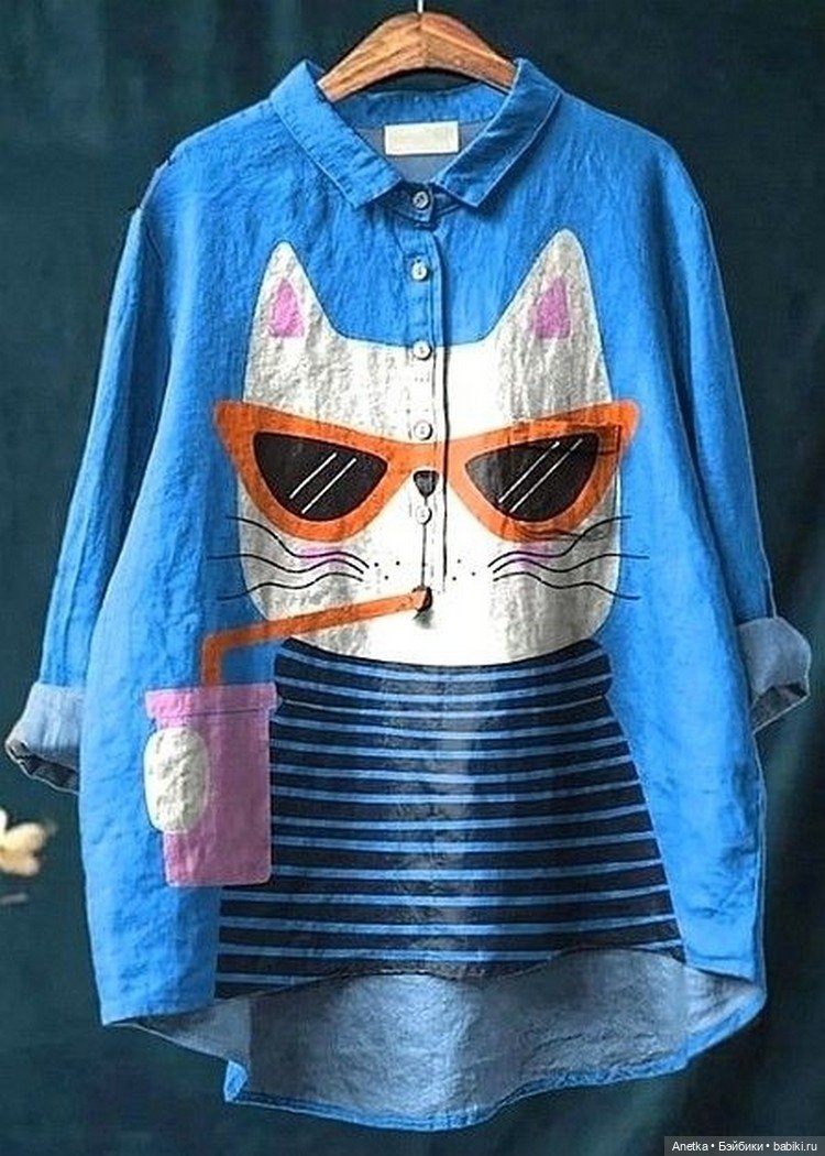 Рубашки с рисунком — Живопись и графика: творчество художников