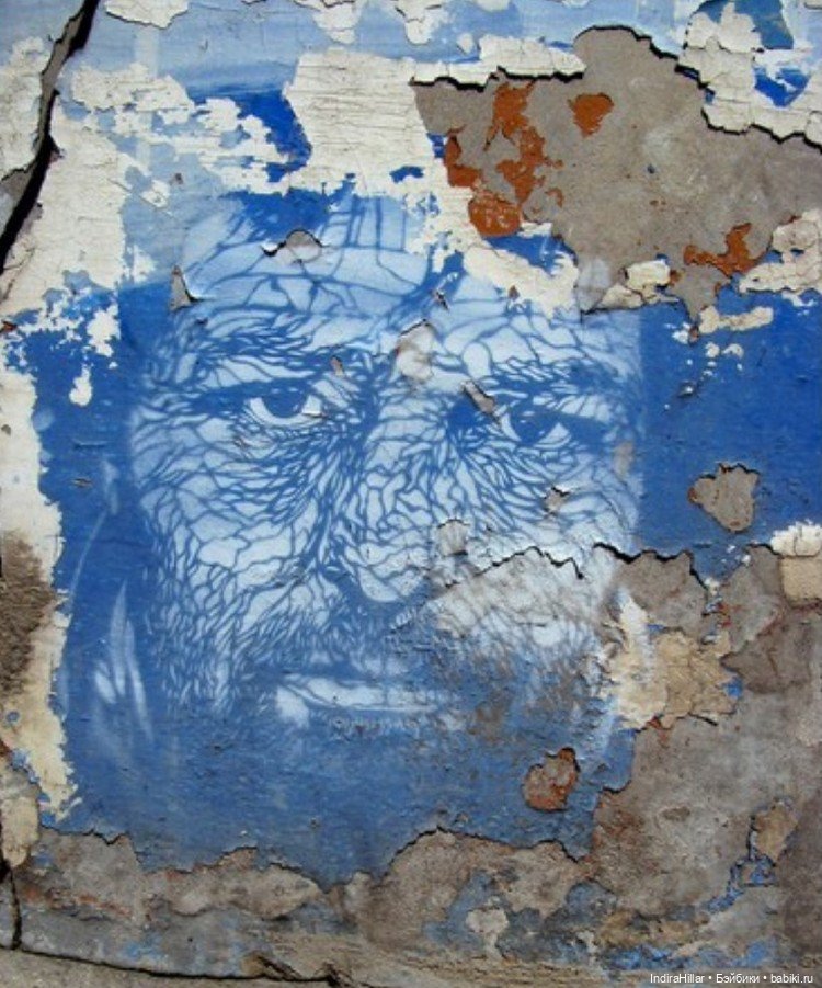 Трафаретный стрит-арт французского художника C215 (Christian Guémy)