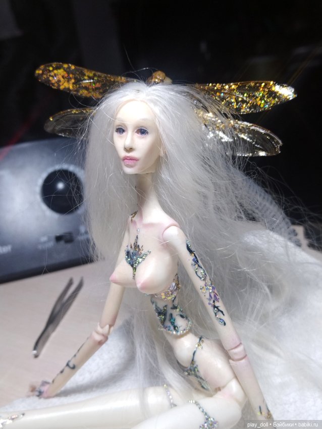 Волшебная стрекоза — Авторские игрушки из разных материалов: синельная проволока (фото 7)