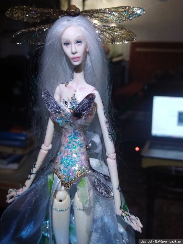 Волшебная стрекоза — Авторские игрушки из разных материалов: синельная проволока (фото 8)