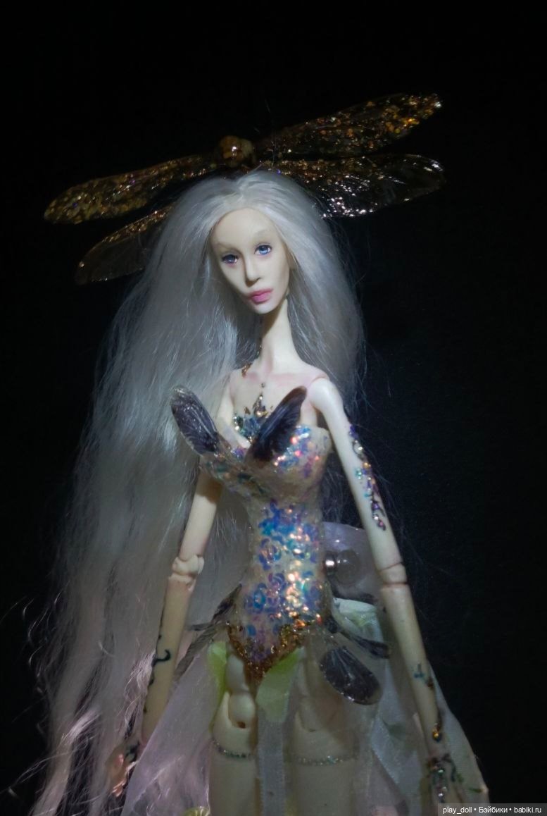 Волшебная стрекоза — Авторские игрушки из разных материалов: синельная проволока