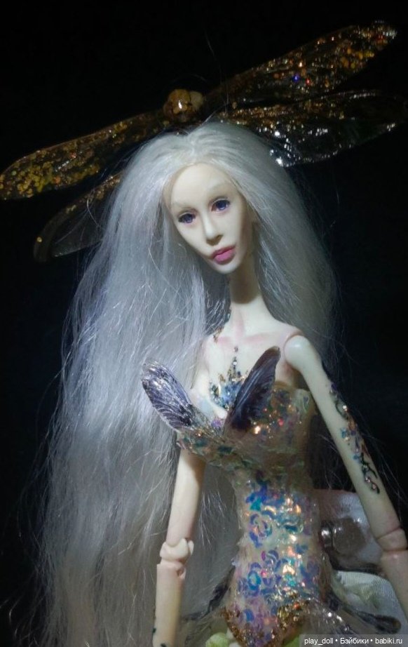 Волшебная стрекоза — Авторские игрушки из разных материалов: синельная проволока