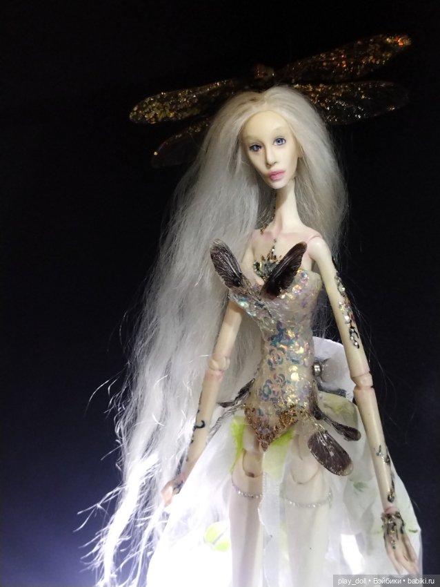 Волшебная стрекоза — Авторские игрушки из разных материалов: синельная проволока