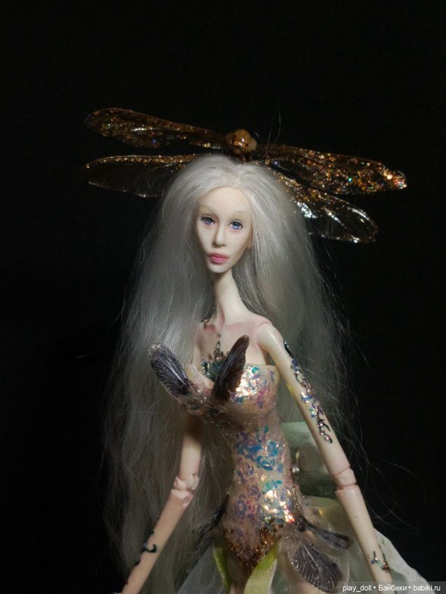 Волшебная стрекоза — Авторские игрушки из разных материалов: синельная проволока