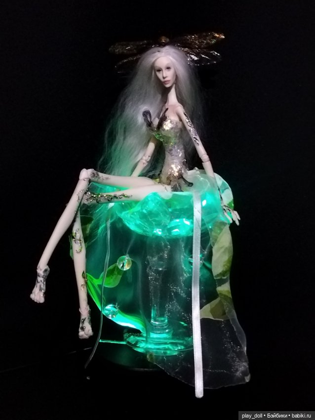 Волшебная стрекоза — Авторские игрушки из разных материалов: синельная проволока