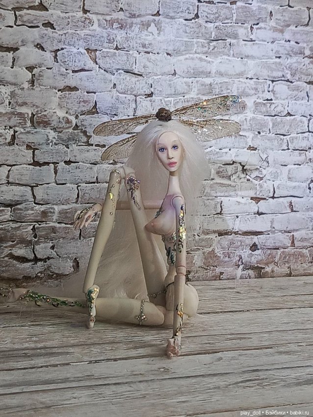 Волшебная стрекоза — Авторские игрушки из разных материалов: синельная проволока