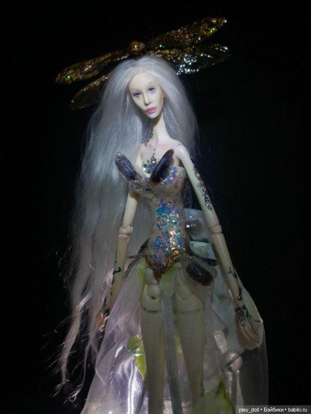 Волшебная стрекоза — Авторские игрушки из разных материалов: синельная проволока