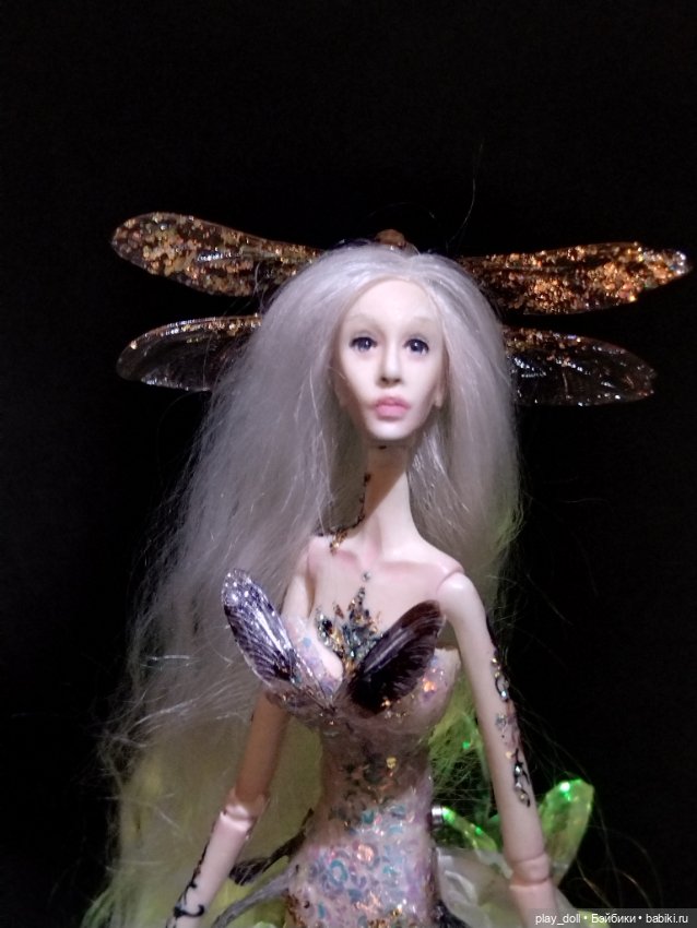 Волшебная стрекоза — Авторские игрушки из разных материалов: синельная проволока