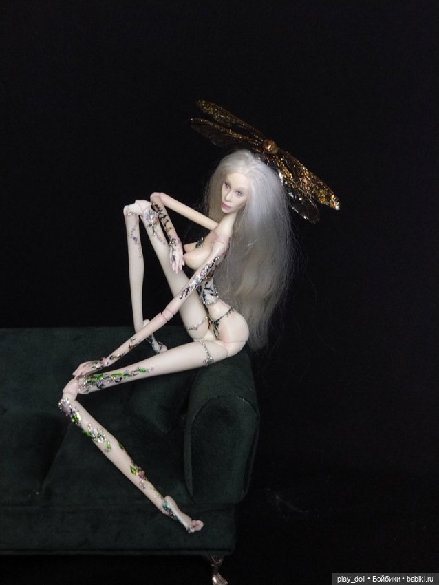 Волшебная стрекоза — Авторские игрушки из разных материалов: синельная проволока