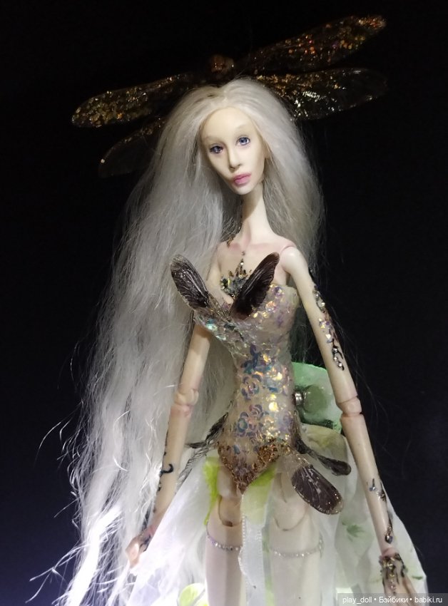 Волшебная стрекоза — Авторские игрушки из разных материалов: синельная проволока