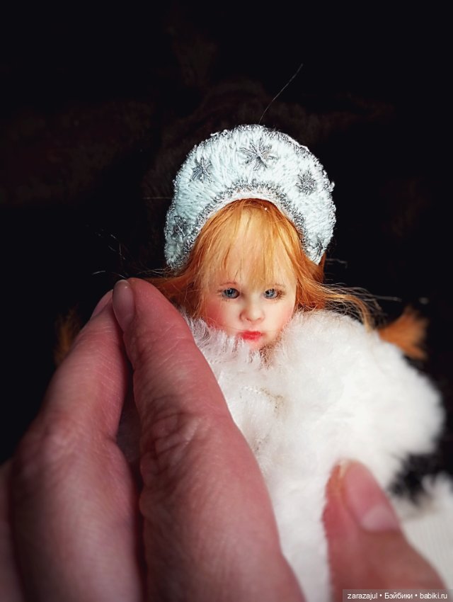 Первые образы Анюты — Авторские шарнирные куклы своими руками: лепка (фото 2)