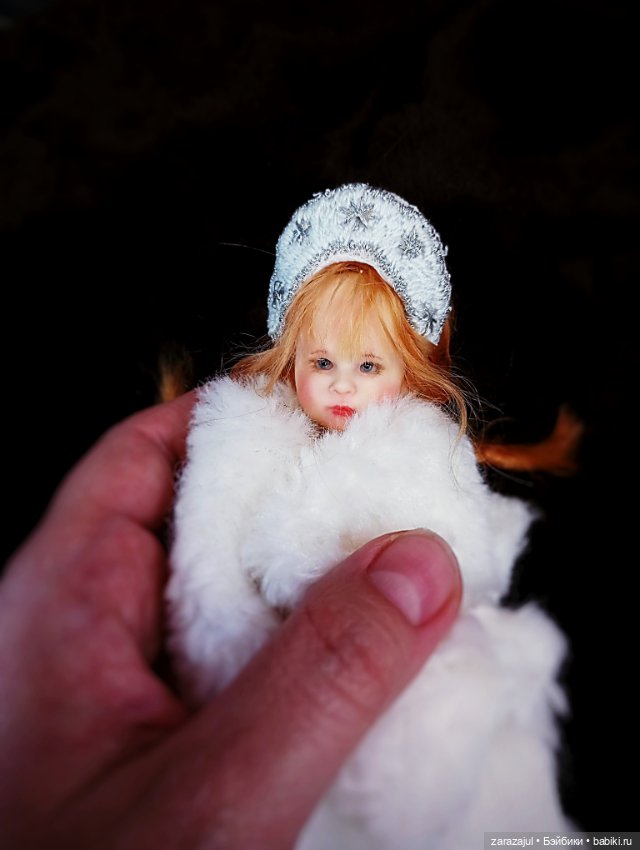 Первые образы Анюты — Авторские шарнирные куклы своими руками: лепка (фото 3)