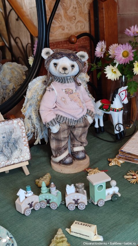 Уютный Ангел — Авторские мишки Тедди и друзья: фото (фото 7)