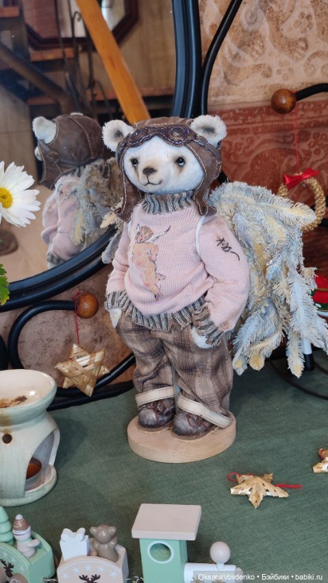 Уютный Ангел — Авторские мишки Тедди и друзья: фото