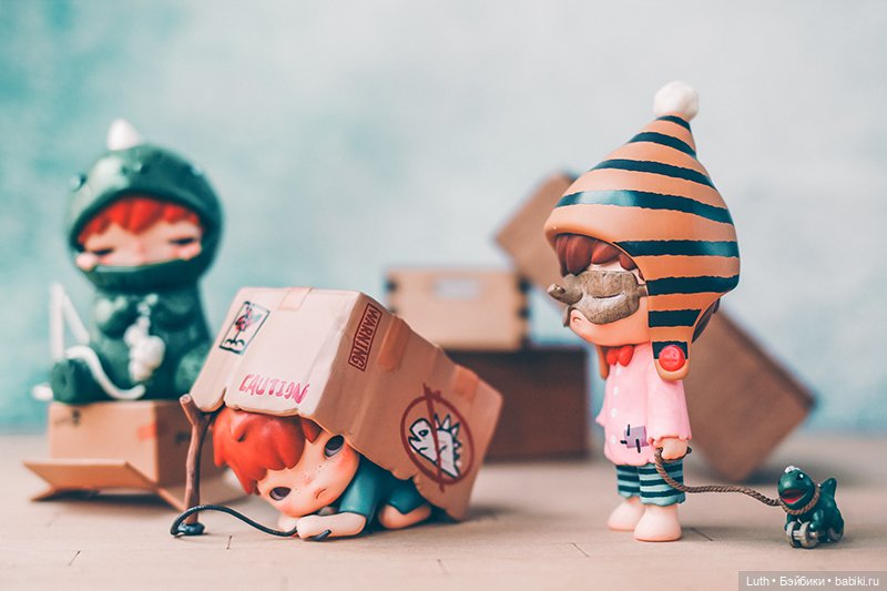 Динозавры и коробочки — Фигурки Pop Mart (Поп Март): Blind Box